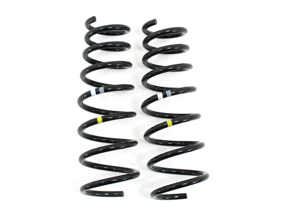 Voorste schroefveren (paar) - lichtblauw/grijs - voor Porsche 981 Boxster & Cayman (zonder PASM) 2012-2016 - 98134353113504