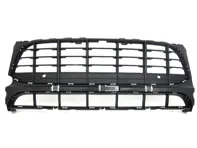 Grille centrale de pare-chocs avant, noire. Porsche 95B Macan - 95B807683K1E0, 95B807683K