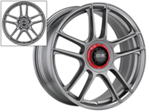 Cerchi da 20' OZ Indy HLT Titanium Center Lock Look per auto Porsche