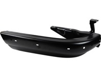 Rear bumper left corner, without cut out for exhaust pipe. Porsche 1963-68 - 1684400870, 591087-1, 591087, 90150502120GRV, 90150502120 - 1684400870