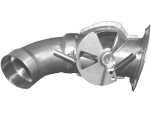 Scatola ribaltabile del riscaldatore. Porsche 911/930 1987-89 acciaio inox SSI - 91121101400, 91121101300, 90006SSI, 90005SSI, 1623200770, 1623200780 - 1623200770, 1623200780