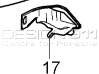 Hoek voorbumper. Porsche 970 Panamera - 97050532700, 97050532800