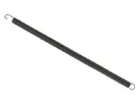 Terugstelveer verwarmingskast (vroege stijl). Porsche 356, 356A - 53906644, 539-06-644