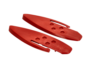 Entretoises de réglage de l'inclinaison du becquet arrière (jeu de deux). Porsche 996 GT3 Facelift 2003-2005 - 99651282190, 99651282390