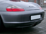 Heckspoiler/Stoßstange 2003 Facelift. Porsche 986 Boxster - 98650541108G2X, 98650541113