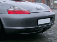 Heckspoiler/Stoßstange 2003 Facelift. Porsche 986 Boxster - 98650541108G2X, 98650541113
