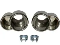 Auspuffendrohre. Porsche 996 Turbo (PAAR) - 96.903S, 96903S, 1620702810, 99611125174, 99611125274, 99611198101, 99611198201