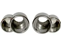 Tubos de escape de cola. Porsche 996 Turbo (PAR) - 96.903S, 96903S, 1620702810, 99611125174, 99611125274, 99611198101, 99611198201