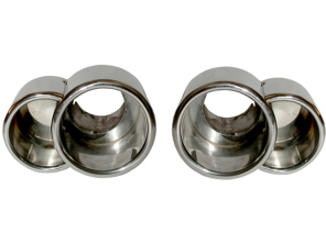 Tubi di scarico. Porsche 996 Turbo (COPPIA) - 96.903S, 96903S, 1620702810, 99611125174, 99611125274, 99611198101, 99611198201