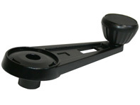 Manovella per finestra Nera. Porsche 911 1974-83 - 91154247101, 91154247103 - EP091109, 1688300100, 911770/15-S