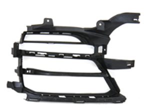 Grille latérale de pare-chocs avant. Porsche 95B.2 Macan / 95B.3 Macan - 95B807681E1E0, 95B807682E1E0, 95B807681H1E0, 95B807682H1E0