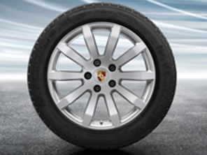 19' Cayenne S Alloy Wheels & Winter Tyres Original Porsche - 95804460108, 95804460128, 9Y0044610A, 9Y0044600A