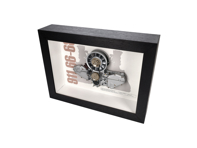 Engine 911 SWB model cutaway Porsche Art - Box framed 1:4 scale
