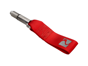 Abschlepphaken im Rennline-Gurtstil. Porsche 944 / 968 / 964 / 993 / 996 / 997 / Boxster / Cayman - E308