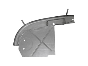 Cache moteur gauche. Porsche 914-6 - 90110607600 - PP320L, P320L