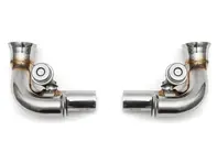 Abgasschalldämpfer/Schalldämpfer-Bypass-Rohre VALVED. Porsche 997 GT3 - 99711104790, 99711104795, 99711104890, 99711104895