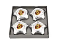 Wheel Caps 'Star' Shape. Porsche Cayenne Wheels. - 95504460012