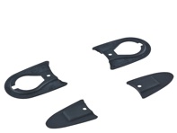 Kit de sellado de manija de puerta. Porsche 993 - 99353763100, 99353762100