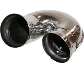 Silenciador de escape / silenciador carrera G-Pipe. Porsche 964 / 965 - 92.220S, 92220S, 96411104605, RS411104400 - 1620400700, 92.220S