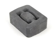 Exhaust Rubber Mounting Porsche 924 / 924S / 944 / 968 / 928 - 92811125902, 477253140A