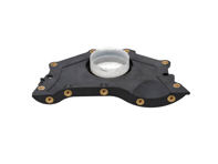 Paraolio albero motore con flangia. Porsche 958 Caienna - 95810115100, 332.590 - 332.590