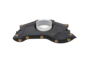 Kurbelwellendichtring mit Flansch. Porsche 958 Cayenne - 95810115100, 332.590 - 332.590