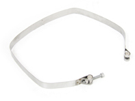 Exhaust silencer clamp. Porsche 982 Boxster GTS / Boxster Spyder / - 982251571G