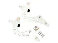 Billet rear decklid hinges - Adjustable. Porsche 1965-1989 911/912/930 - 91151203500, 90151203600GRV, 90151203620GRV