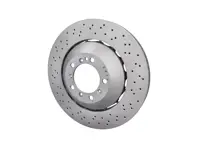 Brake disc rotor, Front. Porsche 981 Cayman GT4 - 98135140580, 98135140680, 98135140581, 98135140681, 9GT615301N, 9GT615302N - 18732, 18733