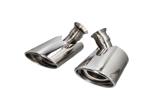 Exhaust tail pipe set. Porsche 996 / 996 GT3 - 96.911S, 96911S, 1620702510, 99611125155, 99611125161, 99611125255, 99611125261, 99611105304, 99611105306, 99611105404 - 96.911S, 1620702510