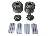 Differential gear wheel set. Porsche 356 - 64433204301, 64433204300