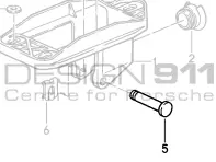 Schraube der Schalthebelhalterung. Porsche 911 87-89 G50 GETRIEBE - 95042413100