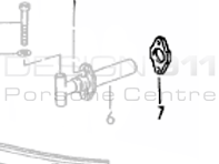 Basis für vordere Stoßstange. Porsche 993 1994-98 - 99650577500, 96450577500