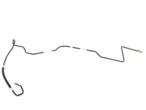 Rücklaufleitung der Servolenkung. Porsche 986 Boxster / 996 >>2001 Rechtslenker - 99634745012, 99634745008, 99634745003