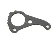 Segmento de bloqueo del freno de mano. Porsche 928 / 944 - 92842454114