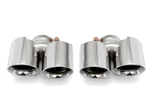 Auspuff Deluxe Quad-Style Endrohr Chrom poliert. Porsche 997.1 Carrera S - 99711135101, 99711135102, 99711135103, 99711135104, 99711198102, 99711198103, 99711135201, 99711135202, 99711135203, 99711135204, 99711198202, 99711198203