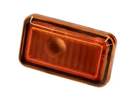 Side repeaters square AMBER. Porsche 924 / 944 / 968 / 993 / 964 / 911 - 4A0949101
