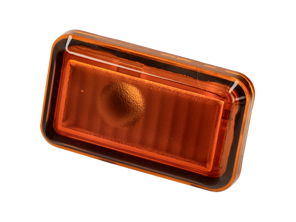 Répétiteurs latéraux carré AMBRE. Porsche 924 / 944 / 968 / 993 / 964 / 911 - 4A0949101