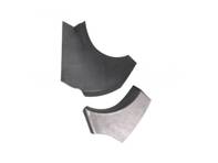 Pannello di supporto parafango interno posteriore. Porsche 356 / 356A / 356B / 356C - 644550240700, 64450240800, 35651231, 35651232, 64450240605, 64450240505 - PP105SL, PP105SR