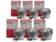Engine piston and cylinder. Set of 6 Porsche 911 3.0L 1978-80 188BHP - 93010396204, 5037192, 93010396203