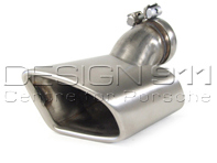 Scarico ESTERNO Terminali di scarico standard. Porsche 970 Panamera Turbo - 97011195270, 97011195170