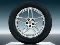 Llantas de aleación Macan S de 18' y neumáticos de invierno Porsche original - 95B04460024, 95B04460023, 95B044641B
