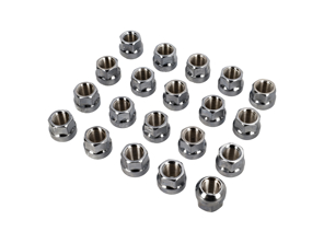 Wheel nut (Open Ended) Ball Seat R14 (Chrome Finish) fits various Porsche models - N0201121 - LS02, 01214
