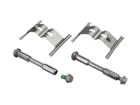 Kit goupille de plaquette de frein, avant. Porsche 987 Boxster / 987 Cayman / 996 / 997 - 99635195930, 013234 - URO-013234