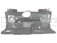 Sezione dell'area del pedale anteriore con staffe. Porsche 911 con guida a sinistra - P218B, PP218B, 91150195401, 91150280100, 91150280000