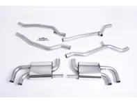 Système d'échappement sport Milltek sans résonnance (plus puissant). Porsche 958 Cayenne Turbo 4,8 L V8 (2010-2014) - 95811302450, 95811302451, 958113024BX, 95811302452, 95811302453, 958113030X, 958113030BX, 95811302454, 958113030CX, 95811302350, 95811302351, 958113023CX, 95811302352, 958113029BX, 95811302353, 958113029X, 95811302354, 958113029CX, 95811191020, 95811191021, 95811191022 - SSXPO108