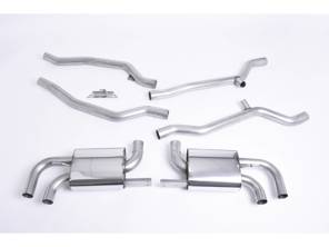 Système d'échappement sport Milltek sans résonnance (plus puissant). Porsche 958 Cayenne Turbo 4,8 L V8 (2010-2014) - 95811302450, 95811302451, 958113024BX, 95811302452, 95811302453, 958113030X, 958113030BX, 95811302454, 958113030CX, 95811302350, 95811302351, 958113023CX, 95811302352, 958113029BX, 95811302353, 958113029X, 95811302354, 958113029CX, 95811191020, 95811191021, 95811191022 - SSXPO108