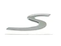 S - Plakette für Porsche 981 Boxster / 718 Boxster - 98155924301