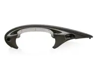 Afdekking voor instrumentenpaneel, carbon/leer, zwart. Porsche 986 Boxster - 98655298404A11