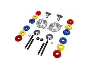 Support moteur semi-solide accordable, Paire. Porsche 991 - M21, M21 Rennline